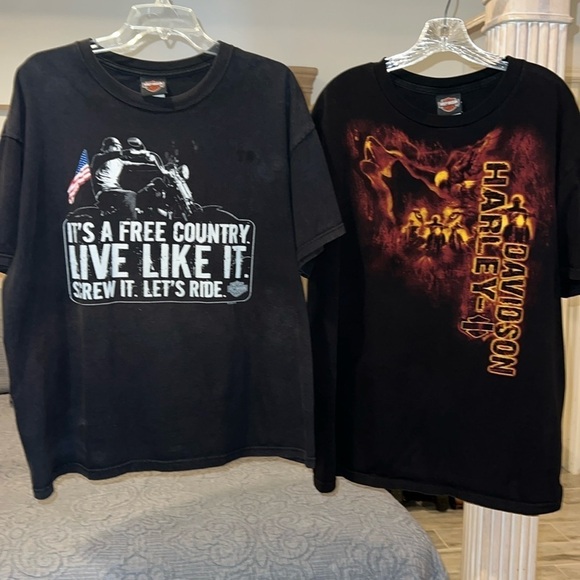 Harley Davidson Bundle Of Two Graphic Shirts
Size: XL - Picture 1 of 14